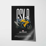 2026-Present GSX-R1000R Motorcycle Poster