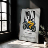 2026-Present GSX-R1000R Motorcycle Poster