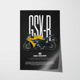 2026-Present GSX-R1000R Motorcycle Poster
