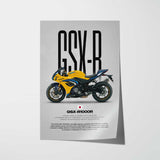 2026-Present GSX-R1000R Motorcycle Poster