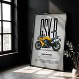 2026-Present GSX-R1000R Motorcycle Poster