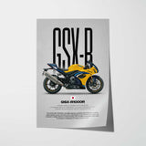 2026-Present GSX-R1000R Motorcycle Poster
