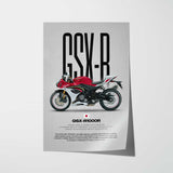 2026-Present GSX-R1000R Motorcycle Poster
