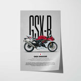 2026-Present GSX-R1000R Motorcycle Poster
