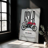 2026-Present GSX-R1000R Motorcycle Poster