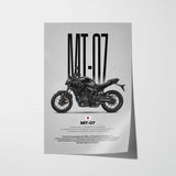 2025-Present MT-07 Motorcycle Poster