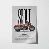 2016 Scout Motorcycle Poster