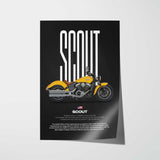2016 Scout Motorcycle Poster