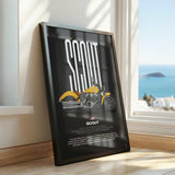2016 Scout Motorcycle Poster