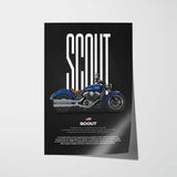 2016 Scout Motorcycle Poster