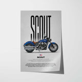 2016 Scout Motorcycle Poster