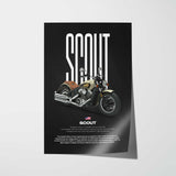 2016 Scout Motorcycle Poster