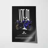 2012 YZF-R1 Motorcycle Poster
