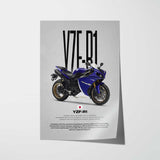 2012 YZF-R1 Motorcycle Poster