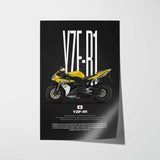 2006 YZF-R1 Motorcycle Poster