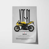 2006 YZF-R1 Motorcycle Poster