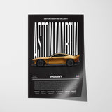 Aston Martin Valiant Poster