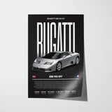 Bugatti EB 110 GT Poster