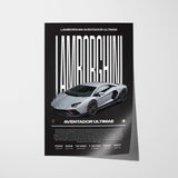 Lamborghini Aventador Ultimae Poster