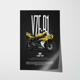 2006 YZF-R1 Motorcycle Poster