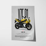 2006 YZF-R1 Motorcycle Poster