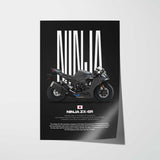 2025 Ninja ZX-6R Motorcycle Poster