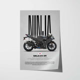 2025 Ninja ZX-6R Motorcycle Poster