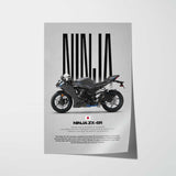 2025 Ninja ZX-6R Motorcycle Poster