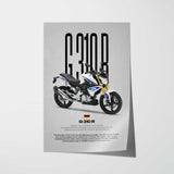 2017-2020 G310R Motorcycle Poster