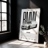 BMW M3 E90 Poster