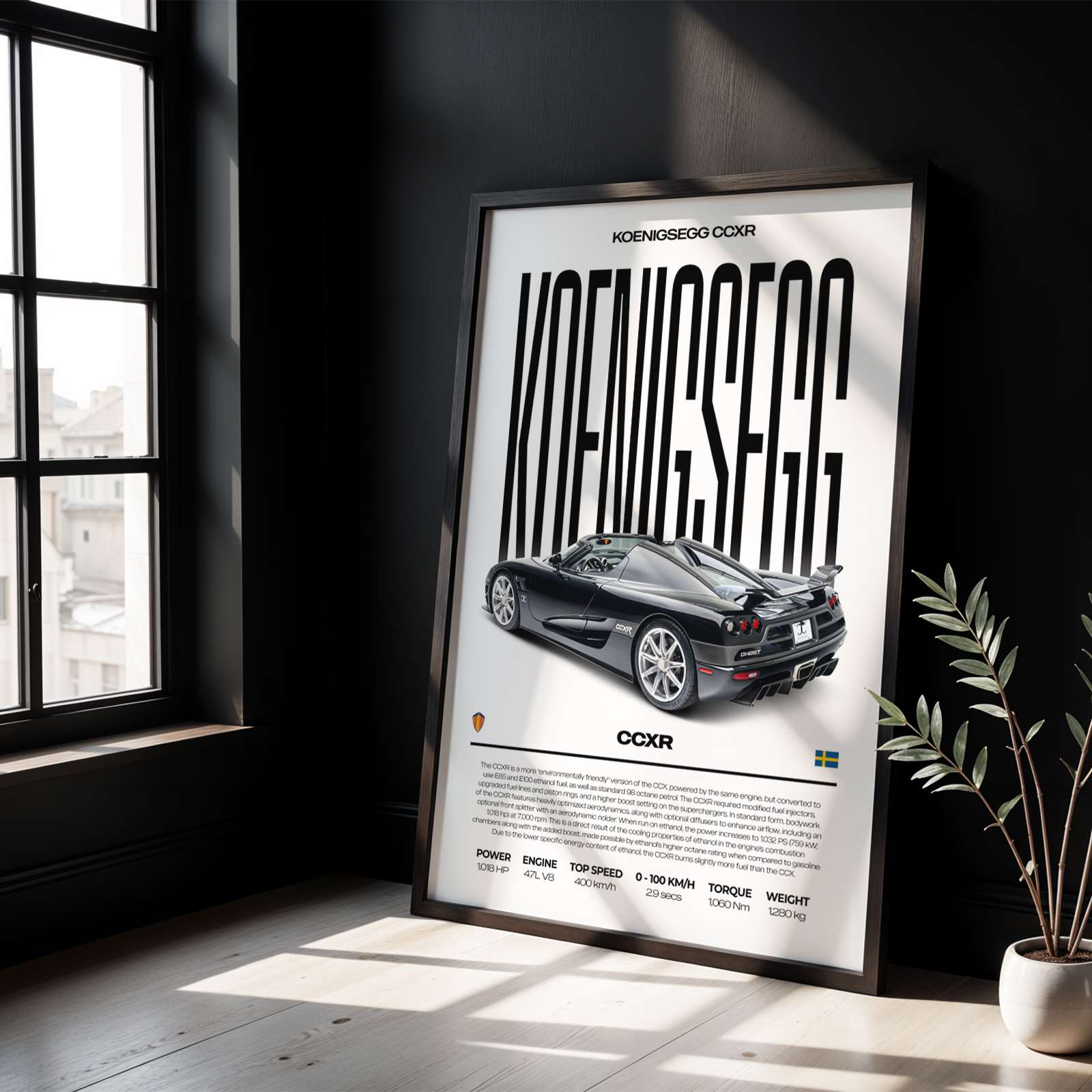 Koenigsegg CCXR Poster