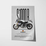 2016-2019 S1000R Motorcycle Poster