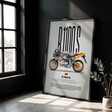 R1100S Motorcycle Poster