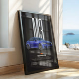 M3 CS (F80) Car Poster