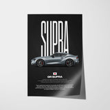 GR Supra Car Poster