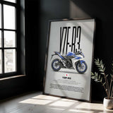 2015-2018 YZF-R3 Motorcycle Poster