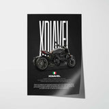 2019 XDiavel Motorcycle Poster