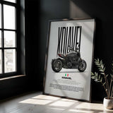 2019 XDiavel Motorcycle Poster