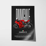 2025-Present Panigale V2 Motorcycle Poster