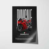 2025-Present Panigale V2 Motorcycle Poster