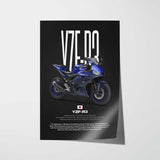 2019-2024 YZF-R3 Motorcycle Poster
