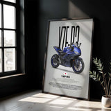 2019-2024 YZF-R3 Motorcycle Poster