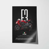 F3 RR Motorcycle Poster
