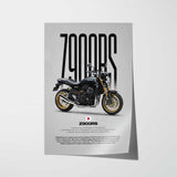 Z900RS Motorcycle Poster