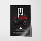 F3 RR Motorcycle Poster