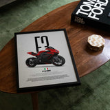 F3 RR Motorcycle Poster