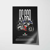 2021-2024 RS660 Motorcycle Poster