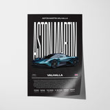 Aston Martin Valhalla Poster