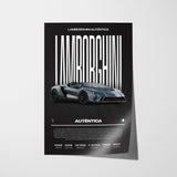 Lamborghini Autentica Poster