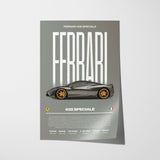 Ferrari 458 Speciale Poster